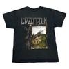 Led Zeppelin IV Álbum Rock Band Camiseta Unisex Negra Talla S-5XL