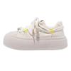 Milk fufu thick-soled shell head women's new autumn versatile, lightweight height-increasing wear-resistant board shoes