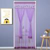 Double Layer Bedroom Partition Curtain Punching Free Entrance Curtain  Girl Room