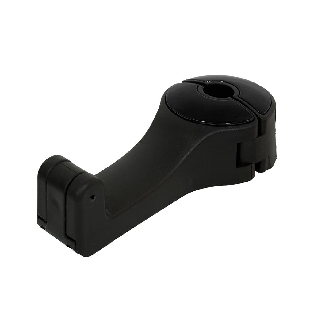 2 in 1 Car Hook Hidden Multifunctional Rear Headrest Hook Car Rear Phone Holder Lock Type Mobile Phone Holder Car Universal