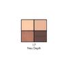 LUNASOL Eye Coloration N 17 7.0g Eyeshadow Neo Depth: A four-color eyeshadow set with a variety of colors and textures that fit smoothly and beautiful