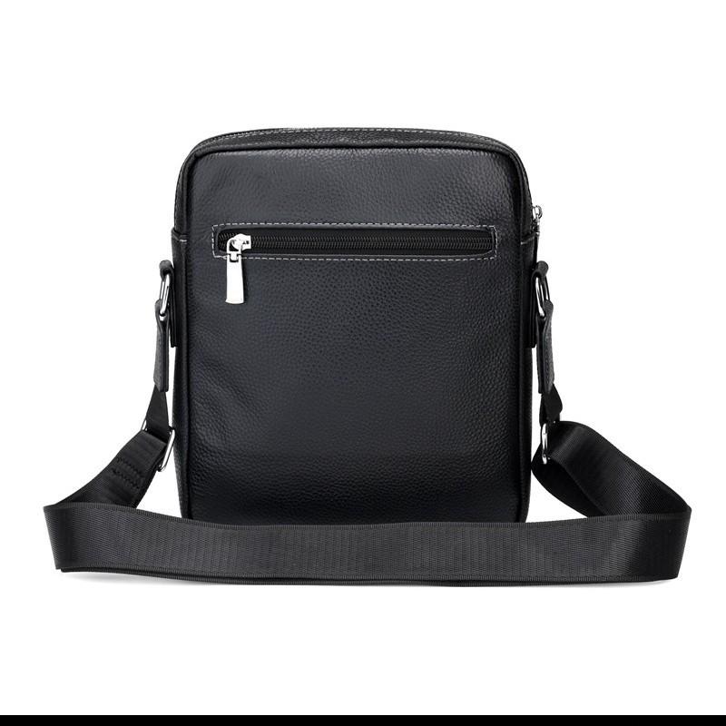 Genuine Leather Men's Bag Men's Single-shoulder Bag Multi-layer Large-capacity Crossbody Bag Crossbody Backpack Single Backpack