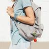 Unique Handmade Tomato Keychain Charm Pendant with Leaf Detail Portable Accessory for Girls Bag Decoration Daily Use