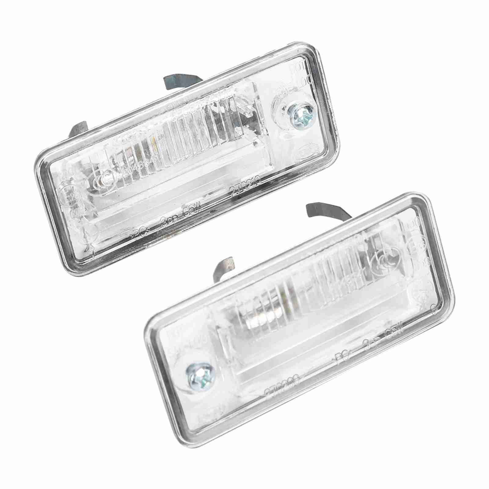 

Пара светильников для номерного знака 8E0807430A 8E0807430B, подходит для A3 A4 A5 A6 C6 A8 D3 Q7 RS4