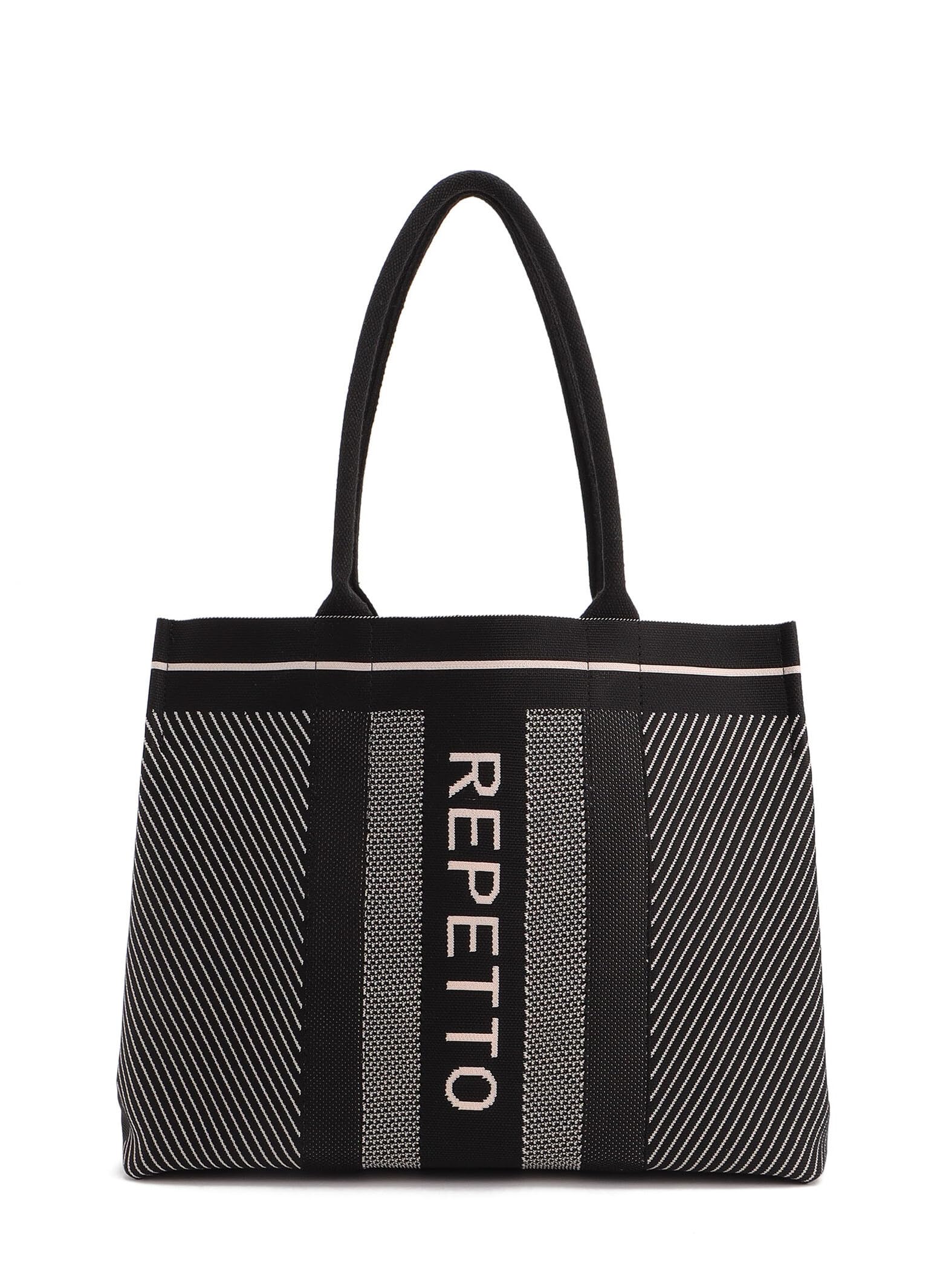 Repetto Women s Knitted Shopping Bag, Size 51151232550335, F, Black