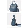 Faux Leather Backpack Women's Bag 2023 New Korean Shoulder Bag Casual Crossbody Bag Tide Tote