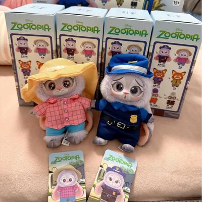 Zootopia2 Blind Box Nick Judy Überraschungsbox Actionfigur Plüsch Vinylpuppe Mystery Anime Figuren Cartoon Sammlung Spielzeug Geschenk Neu
