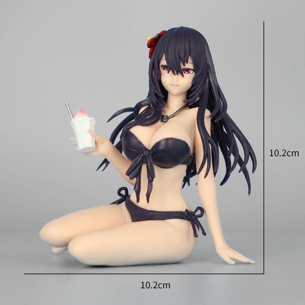 Anime Pretty Girl Swimsuit Handmade - Anime Character Collection Toy Children's Doll Gift 10cm