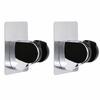 2 Pack Adjustable Showerhead Bracket Self-Adhesive Handheld Shower Holder Shower Head Holder  Hotel