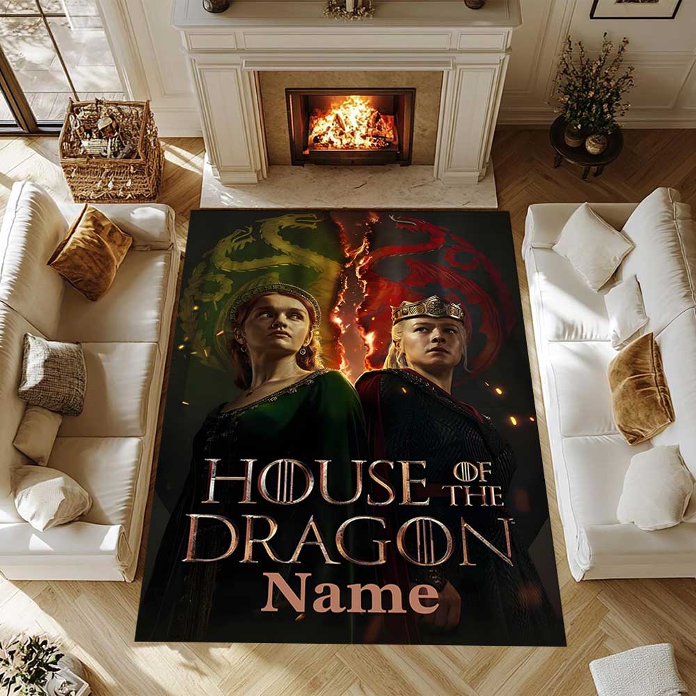 Warner Bros. Works (35) Customize your name rug, office chair cushion, home bedroom living room gift.