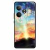 For Realme GT 6T Case Soft Feeling Silicone Luxury Phone Covers For Realme GT 6 GT6 Cases TPU Painted Marble Beautiful GT6t Wolf