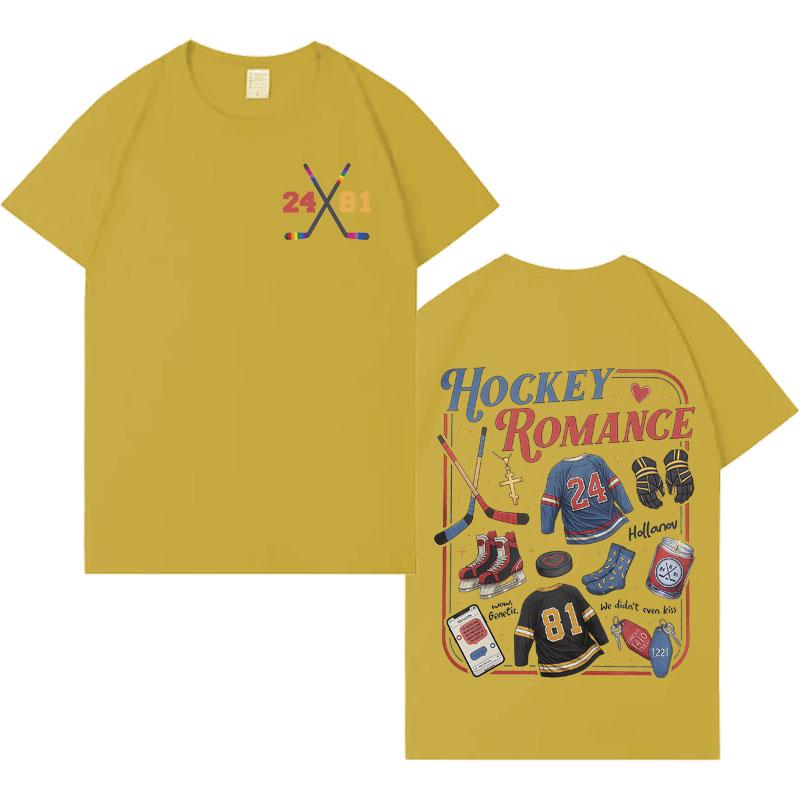 Heated Rivalry Ilya Rozanov Shane Hollander Trendy Clothes Hipster Men Women Romance High Quality Tee Shrits ONeck Punk Tshrits