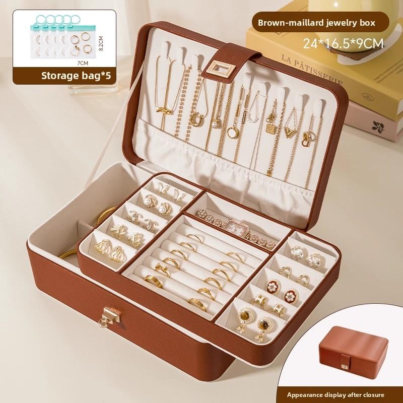 Jewelry Storage Box Earrings Earrings Necklace Hand Jewelry Box