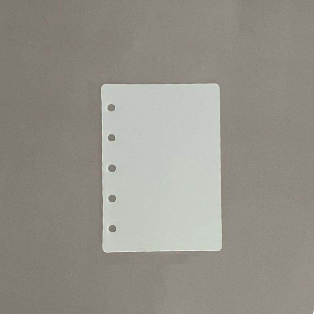 10pcs 5-hole Loose-Leaf Notebook Refill Paper Refill Spiral Page Binder Indexing Cards  Student