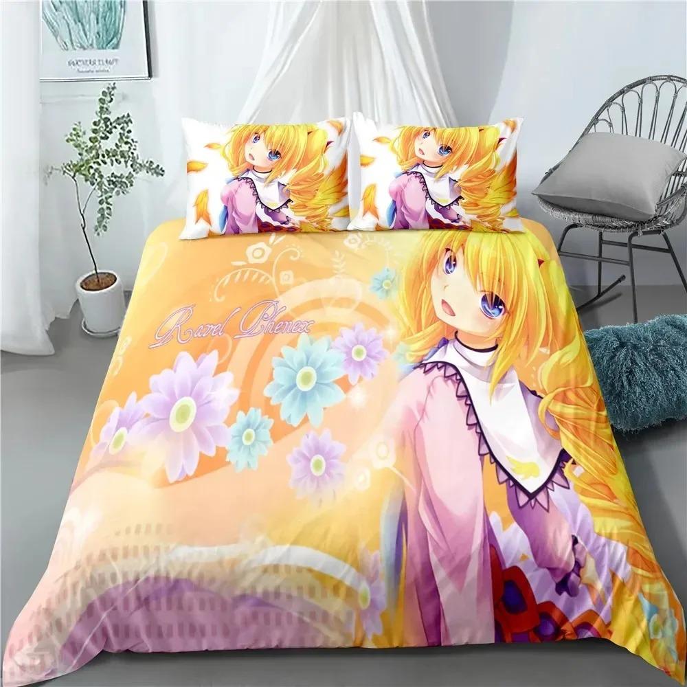 Comforter Anime High School Dxd Bedding Set For Bedroom Soft Modern S Comefortable Kids And
