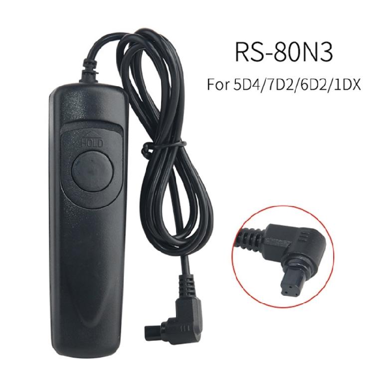 Replacement RS80N3 Cable Shutter Release Remote Control for 6D MARK II 1D MARK II 1D MARK III 1D MARK II 7D MARK II
