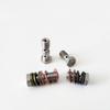 Kohlenstoffstahl Motorrad Bremssattel Hohlschraube Entlüfterschraube Nippel M10x1.0mm 1.25mm für Cruiser Motorräder