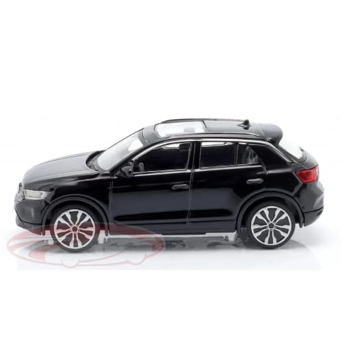 Bburago Volkswagen 1/43 Scale Diecast Model Car T-Roc SUV 2021 (Black)