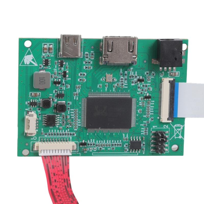 eDP Driver Board Compatibles 10-17.3Inch Displays Multi Language and Wide Voltages Inputs 1920x1200 eDP 30PIN Output