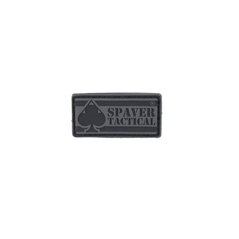 Spaver Pvc Velcro 1-Inch Molle Patch (Black)