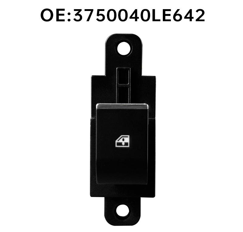3750040LE642: Passenger Side Rear Window Regulator Switch for JAC Shuailing.