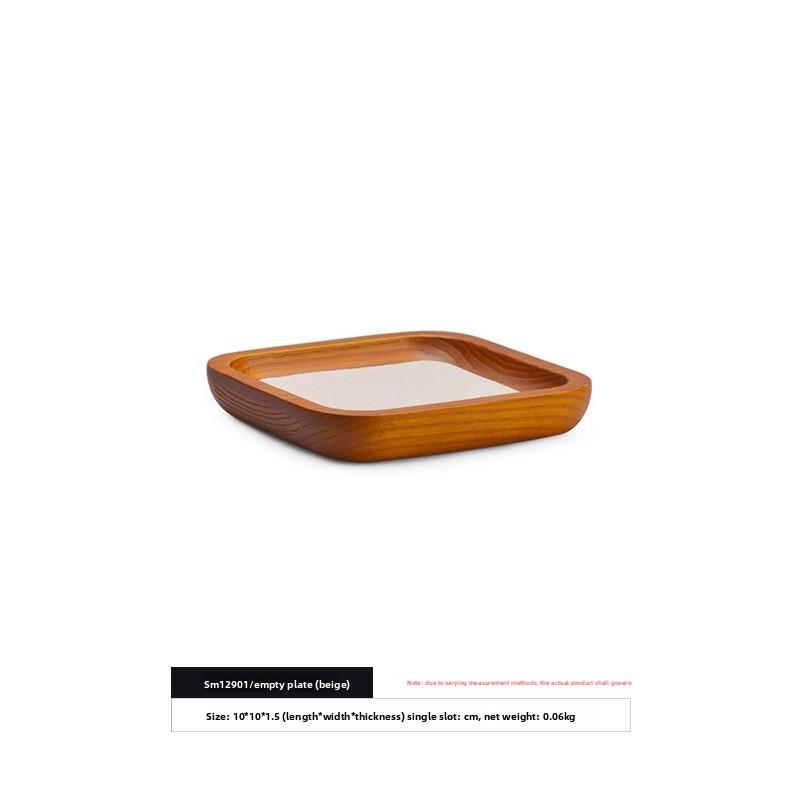 Solid Wood Jewelry Display Tray for Rings, Earrings, Necklaces & Bracelets Showcase