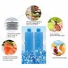 200ml Ice Pack Reusable Gel Freezer Ice Blocks For Air Conditioner Fan Cooler Pack Water Injection Picnic Travel Food Storage