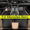 Car Floor Mats For Mercedes Benz GLE Class W167 V167 Five Seats      Auto Foot Pads Interior Accessories
