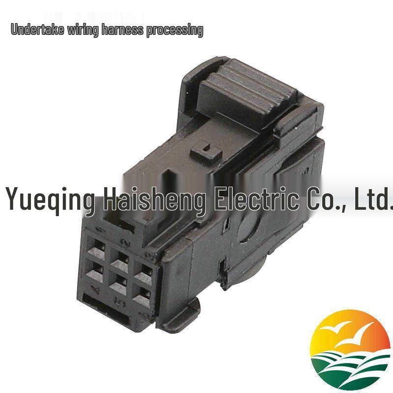 DJ7068YA 0.6 Series 6P Black Automotive Connector Wire Harness Plug 98298-0001