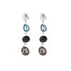IngeSight.Z Creative Trendy Irregular Acrylic Rhinestone Drop Earrings Women Charm Jewelry Piercing Earrings Accessories Gifts