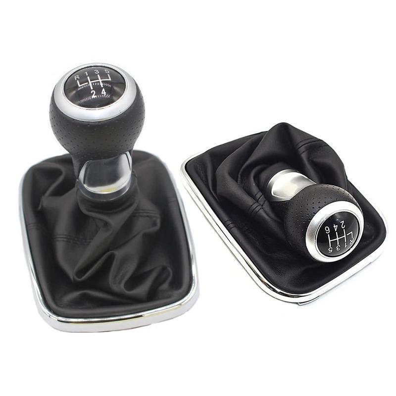 For Volkswagen VW 1999-2004 Golf 4 IV MK4 GTI R32 Bora Jetta MT 12mm 5 / 6 Speed Car Gear Shift Knob Lever Shifter Gaitor Boot