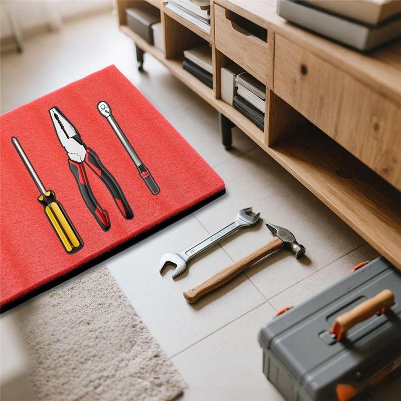 ABUL-Tool Box Foam Insert Tools Organizer,Kaizen Sheets,Polyethylene Storage Sheets For Toolbox Hard Case US Plug