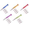 Multifunction Mini Blade Screwdriver With Replacemet Head Anti Slip Repair Tools