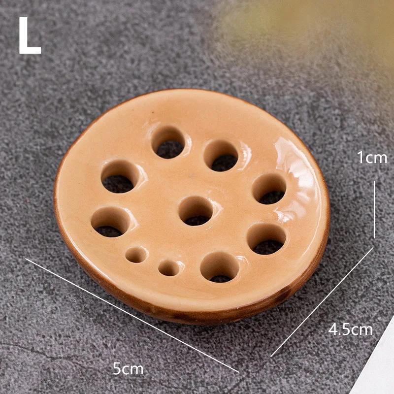 1pc Ceramic Chopstick Holder Japanese Vegetable Series Chopsticks Rack Fork Shelf Stand Kitchen Tableware Dining Table Decor