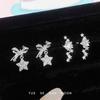Elegant Star Zirconia Ear Cuff: Versatile Five-Pointed Earring
