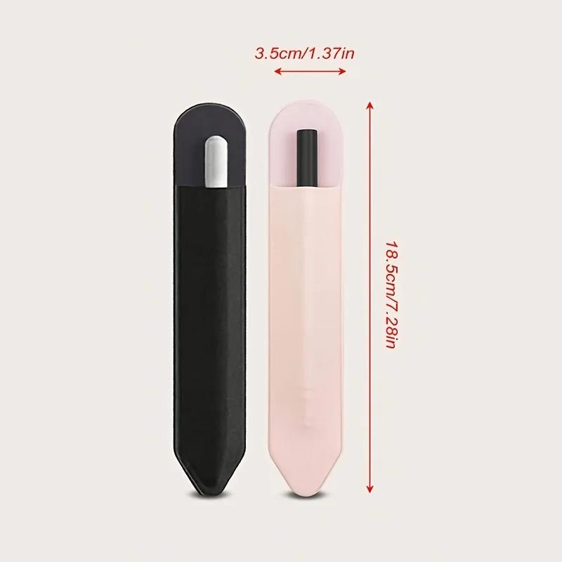 Tablet touch pen case, capacitor pen protective case,second-generation pen,thin portable self-adhesive storage pen case