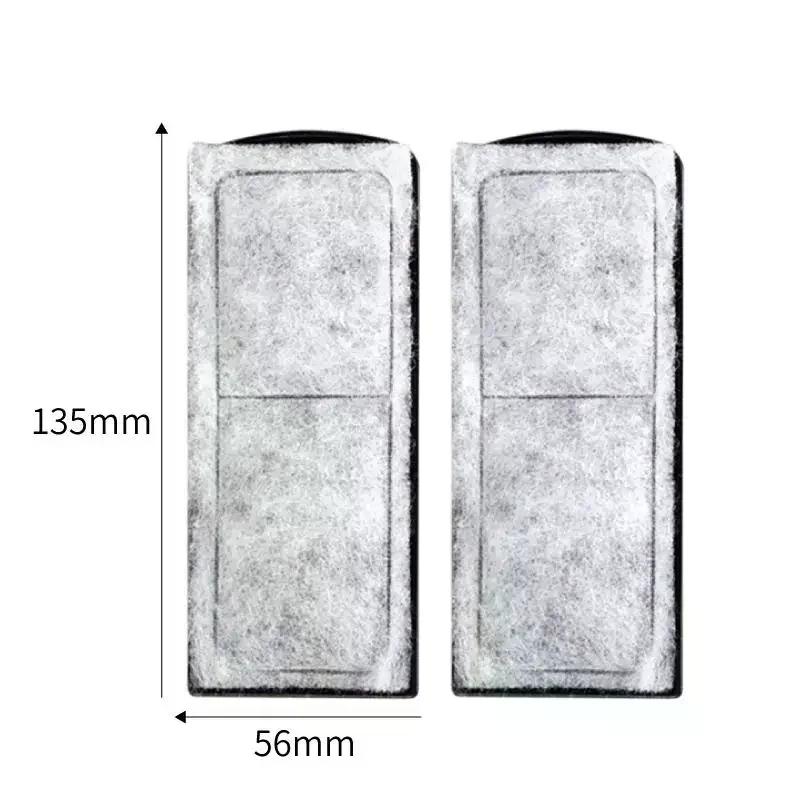 6Pcs Aquarium Filter Cotton Replacement Wall‑Mounted Filter Accessory For Fish Tanks Aquarium Carbon Filter Cotton Fish Filter