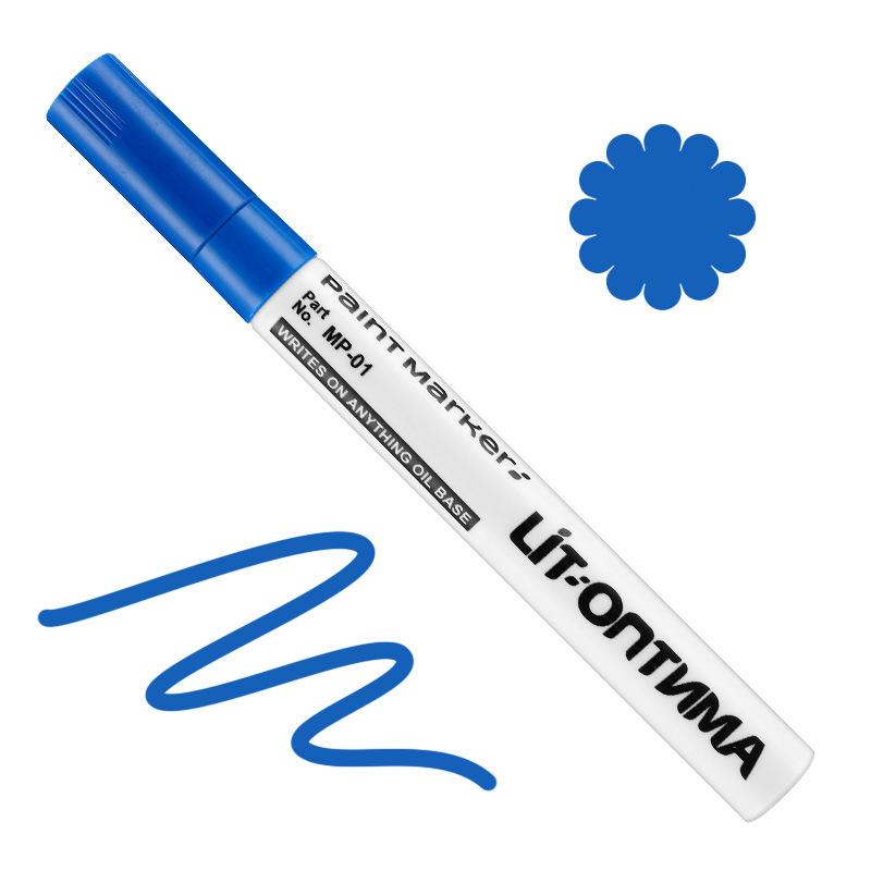 12 Colors Paint Pens,Waterproof Marker Fiber Nib,Drawing,DIY,Graffiti,Car Tire,Industrial Marking,Colorful Touch-Up Paint Marker