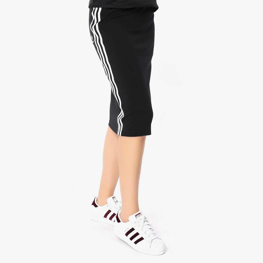 Adidas Originals Casual Long Skirt Women's Black CE5609