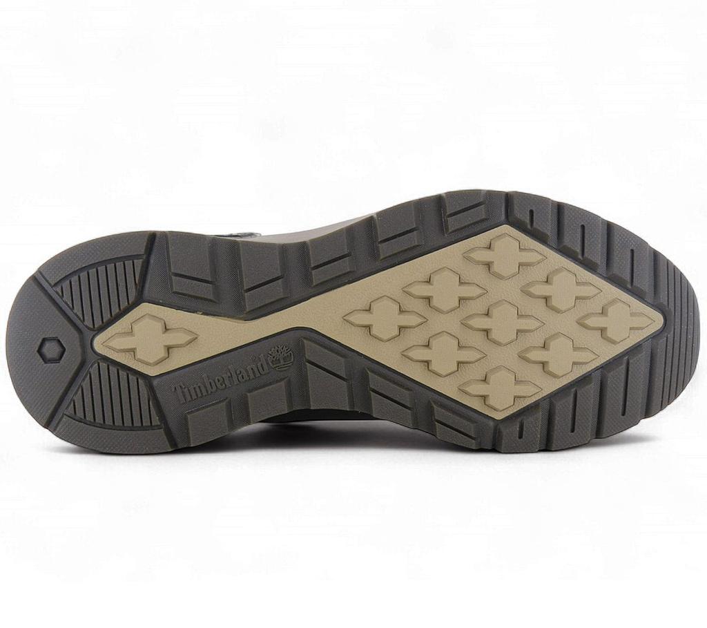 Timberland Ghete medii Sprint Trekker - Pantofi de iarnă pentru bărbați, cizme, piele, gri, TB0A6DQD-EL7 ORIGINAL