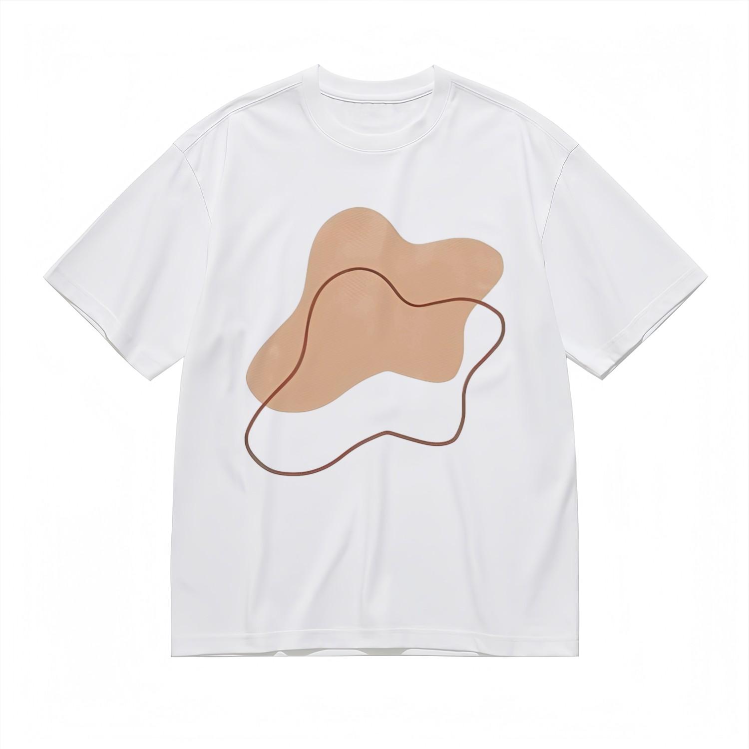 Men s Soft All Season Breathable Classic T-Shirt Mens Womens Tees Top Abstract Geometric Graphic Tops 3XL