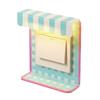 Creative Wall Switch Plate 86 Type Switch Plate Frame Retro Wall Decor Cover  Room Decoration
