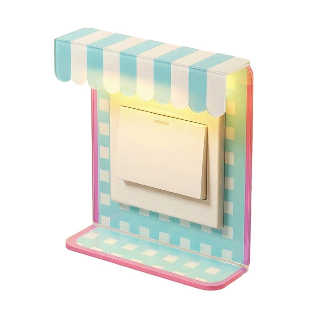 Creative Wall Switch Plate 86 Type Switch Plate Frame Retro Wall Decor Cover  Room Decoration
