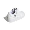 adidas Originals FORUM Low C Abrasion Resistant Cushioning Low Top Skateboard Shoes White Children Aged 3 7 Years Old GY9254