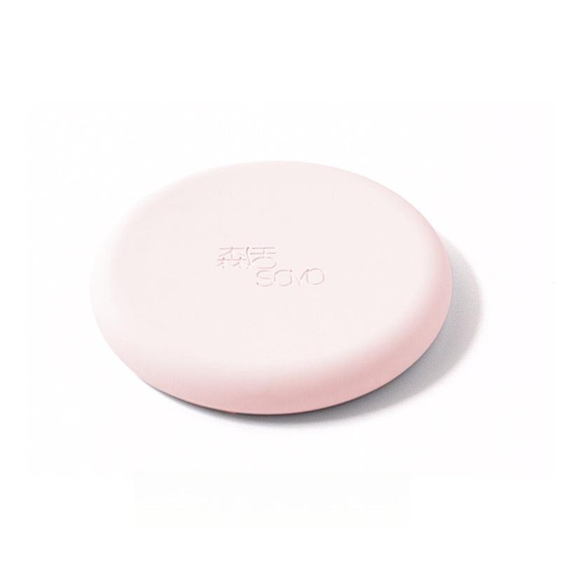 Creative Home Products Bathroom Diatomaceous Earth Soap Holder Absorbent Wash Table Diatomaceous Earth Soap Holder розовый