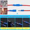 280Pcs Electrical Wire Crimp Spade Butt Ring Fork Set Assorted Female Male Crimp Spade Terminals Cold Crimp Terminals