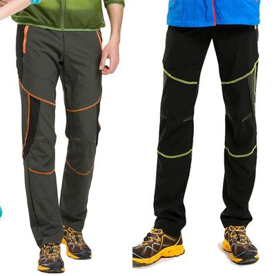 Men Elastic Quick Dry Pants Men  Wear-resistant Waterproof Breathable Climbing Trouser Outdoor Hiking Camping Running Pants