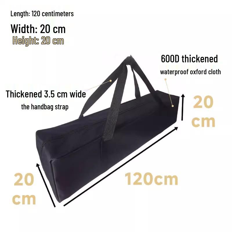 Waterproof 600D Oxford Cloth Camping Gear Storage Bag - Large Capacity for Chairs and Tents