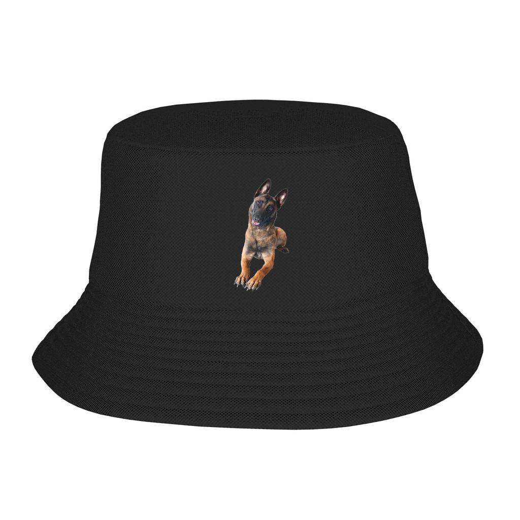 Belgian Shepherd Dog Malinois Bucket Hat Panama Bob Hats Outdoor Cool Autumn For Summer Beach Fishing Unisex FisherUnisex Caps