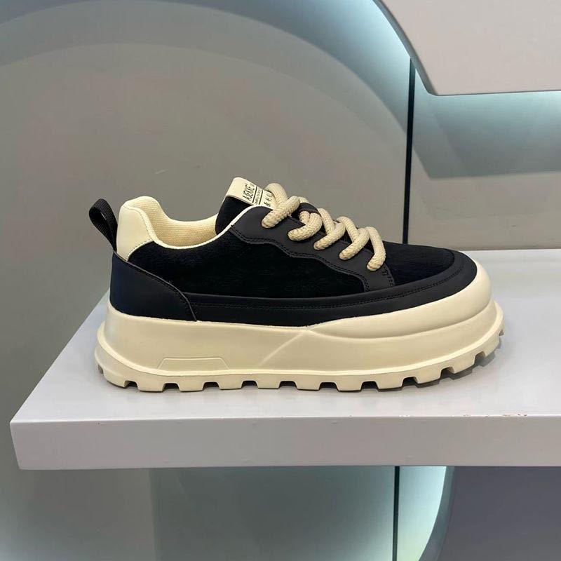 Mens Platform Shoes Autumn New Comfortable Wear-resistant Casual Sneakers High Quality Designer Brand Man Flats Shoes Zapatillas